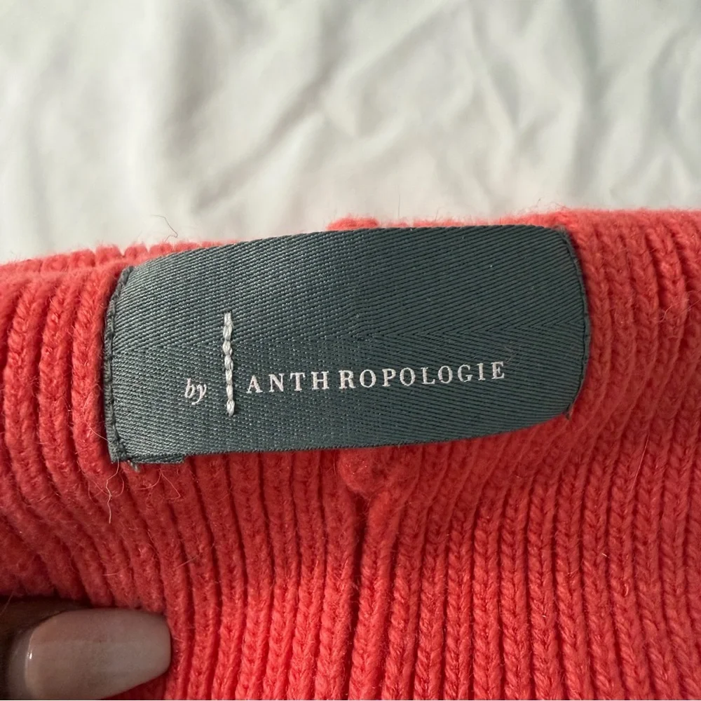 Anthropologie bright coral